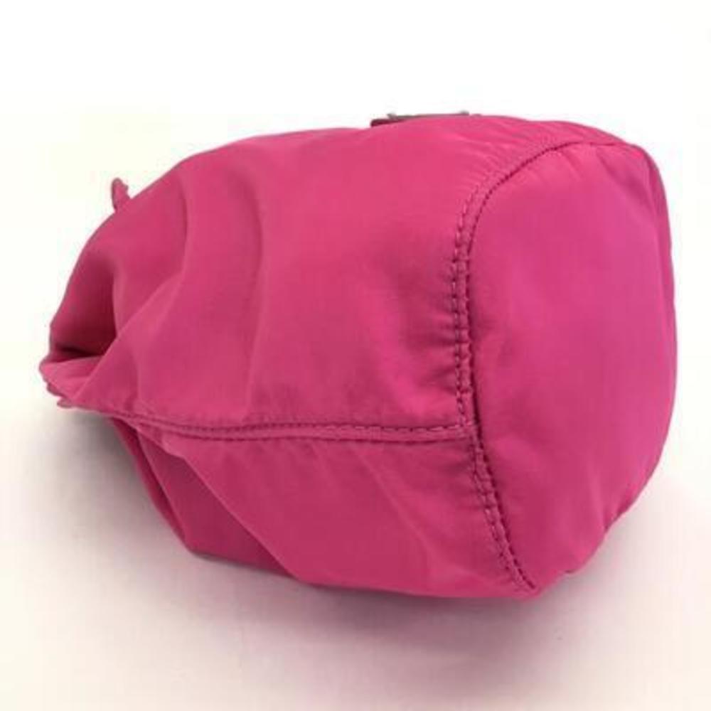 Prada Pink Pouch Nylon Drawstring - image 1